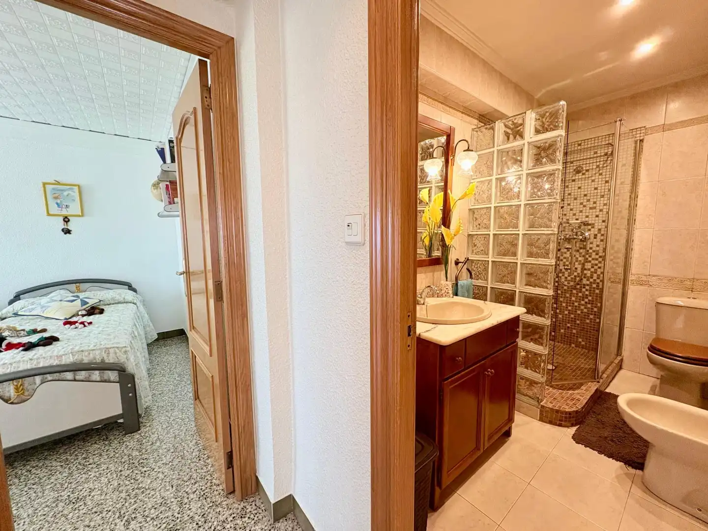 Bathroom of Flat for sale in Nules  with Air Conditioner, Heating and Storage room