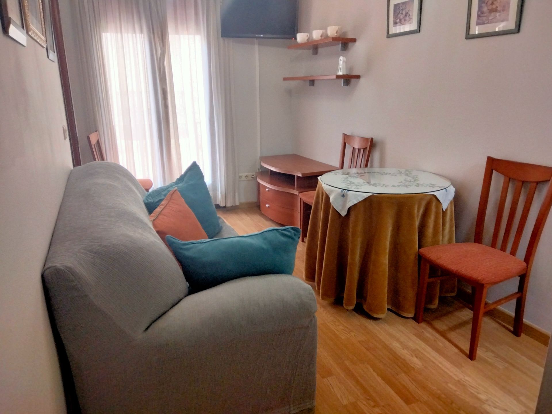 Bedroom of Apartment to rent in Ronda  with Heating, Terrace and Furnished