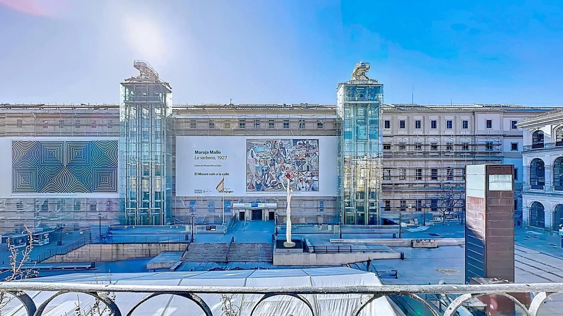Vista exterior de Pis en venda en  Madrid Capital amb Calefacció i Balcó