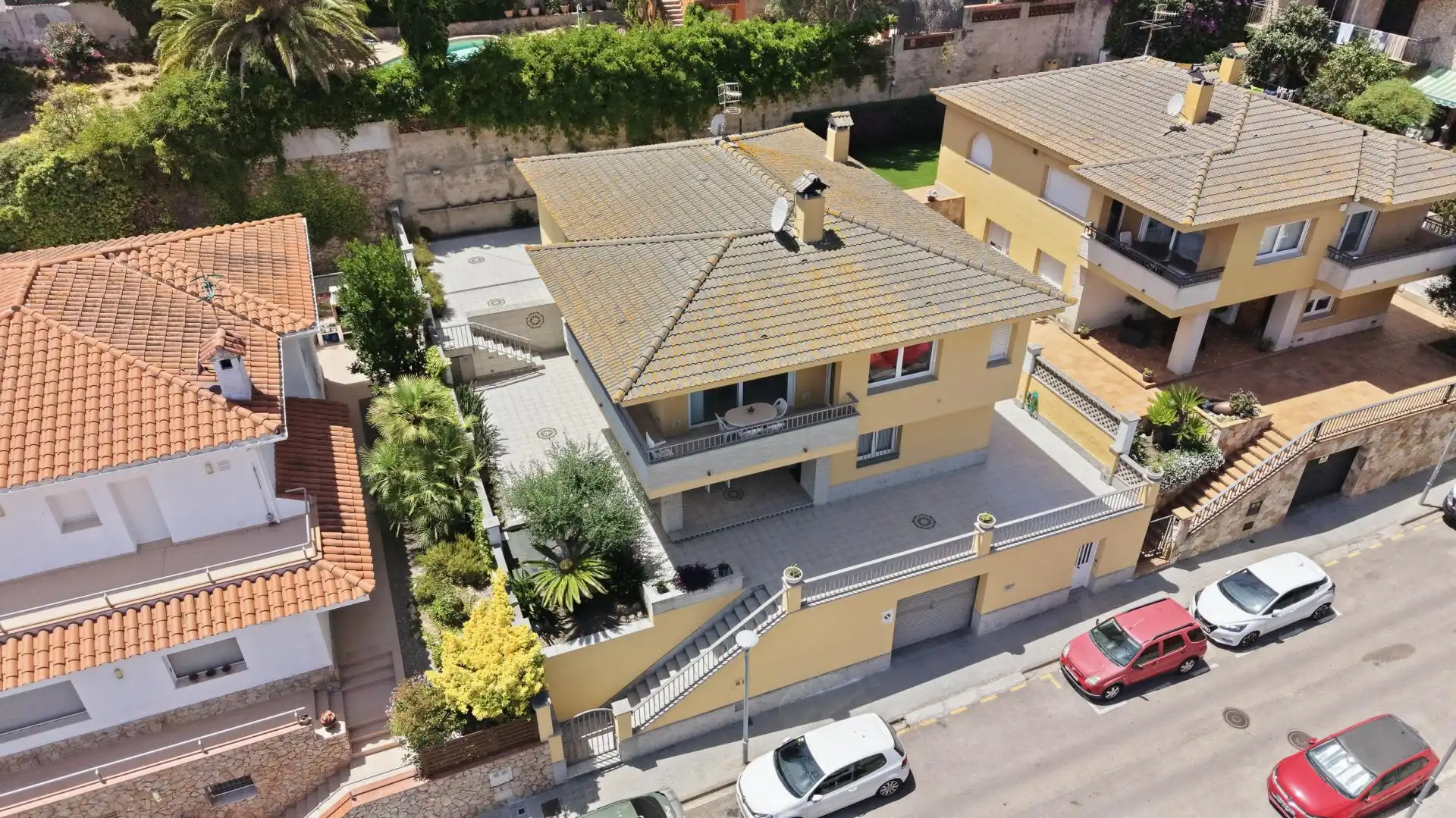 Exterior view of Houses for sale in Blanes  with Private garden