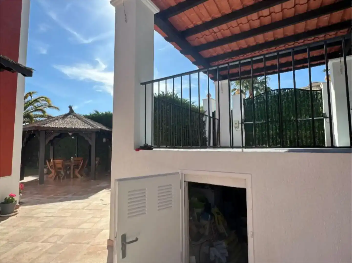 Terrassa de Finca rústica en venda en Finestrat amb Aire condicionat, Piscina i Balcó