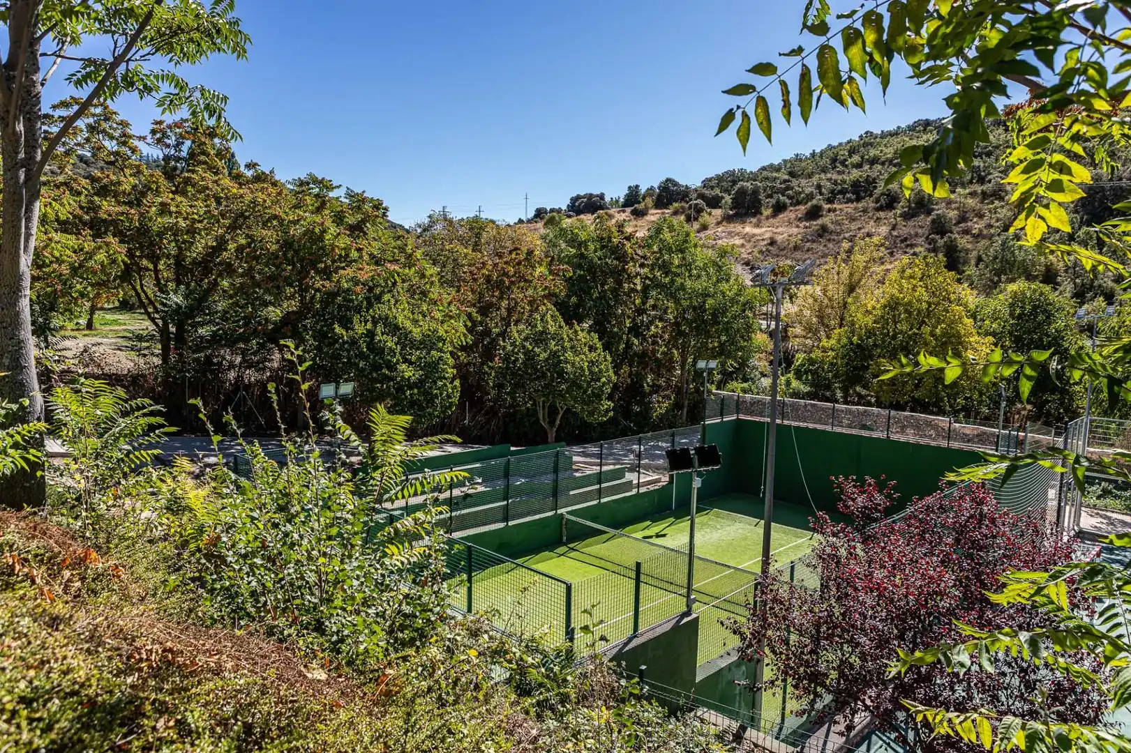Garten von Einfamilien-Reihenhaus zum Verkauf in Olmeda de las Fuentes mit Heizung und Terrasse