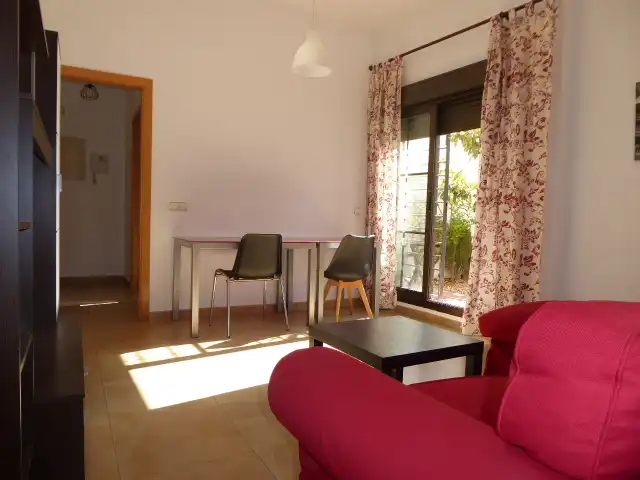 Sala d'estar de Apartament de lloguer en Málaga amb Aire condicionat, Traster i Moblat