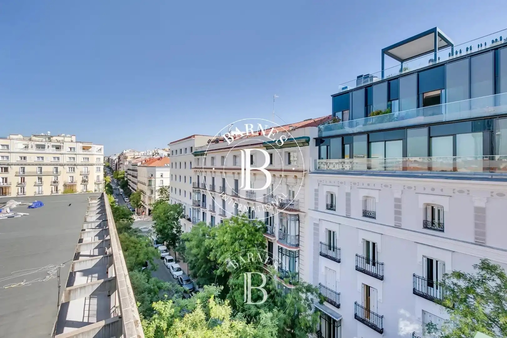 Vista exterior de Piso de alquiler en Madrid con Aire acondicionado, Calefacción y Horno