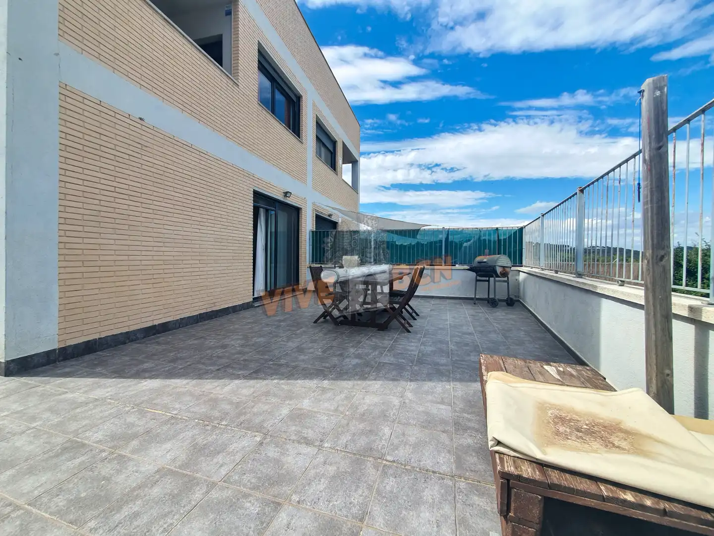 Terrasse von Erdgeschoss zur Miete in Calafell Poble