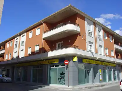 Exterior view of Flat for sale in Íscar  with Heating, Terrace and Balcony