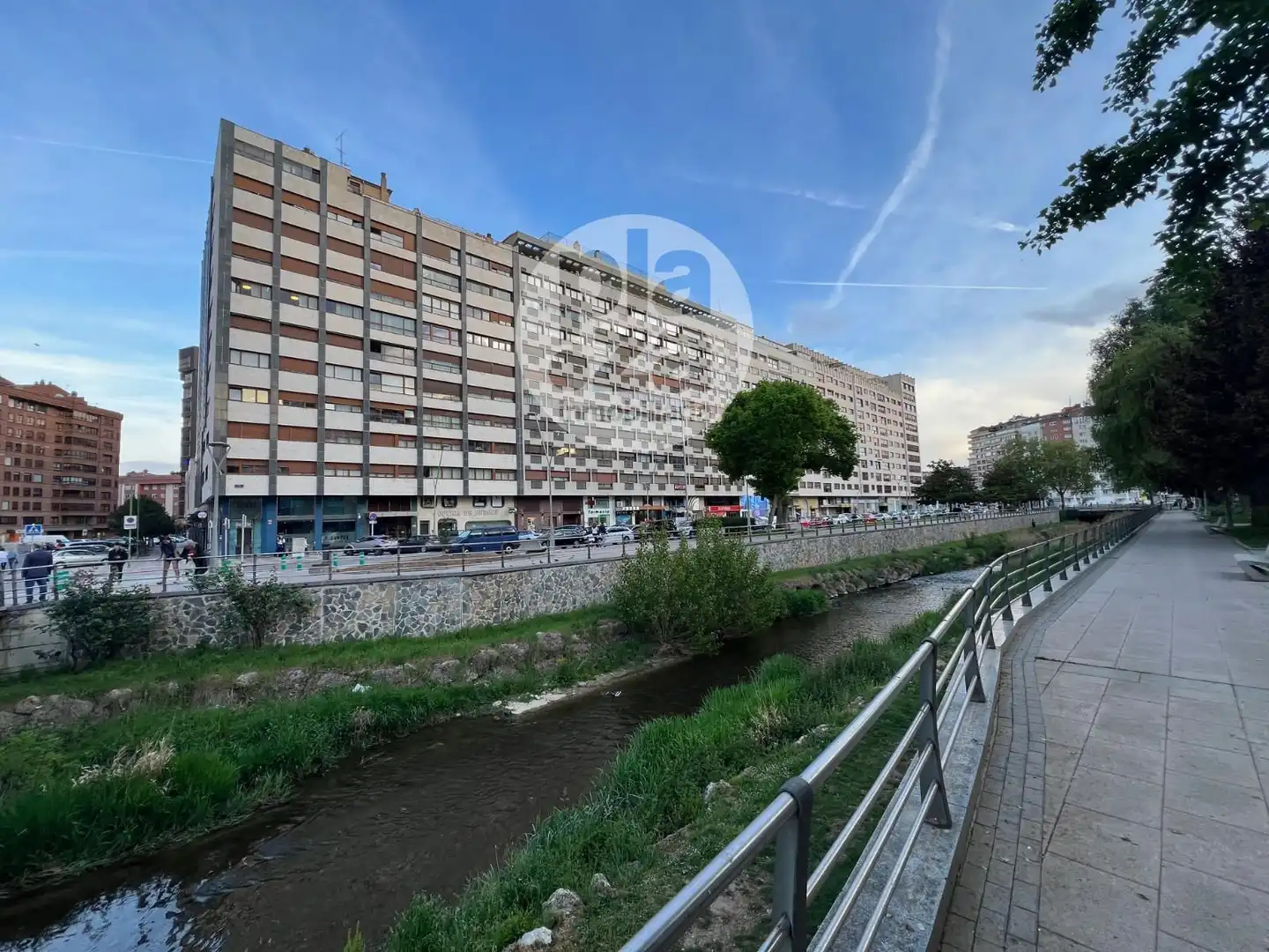 Exterior view of Flat for sale in Burgos  with Heating, Terrace and Storage room