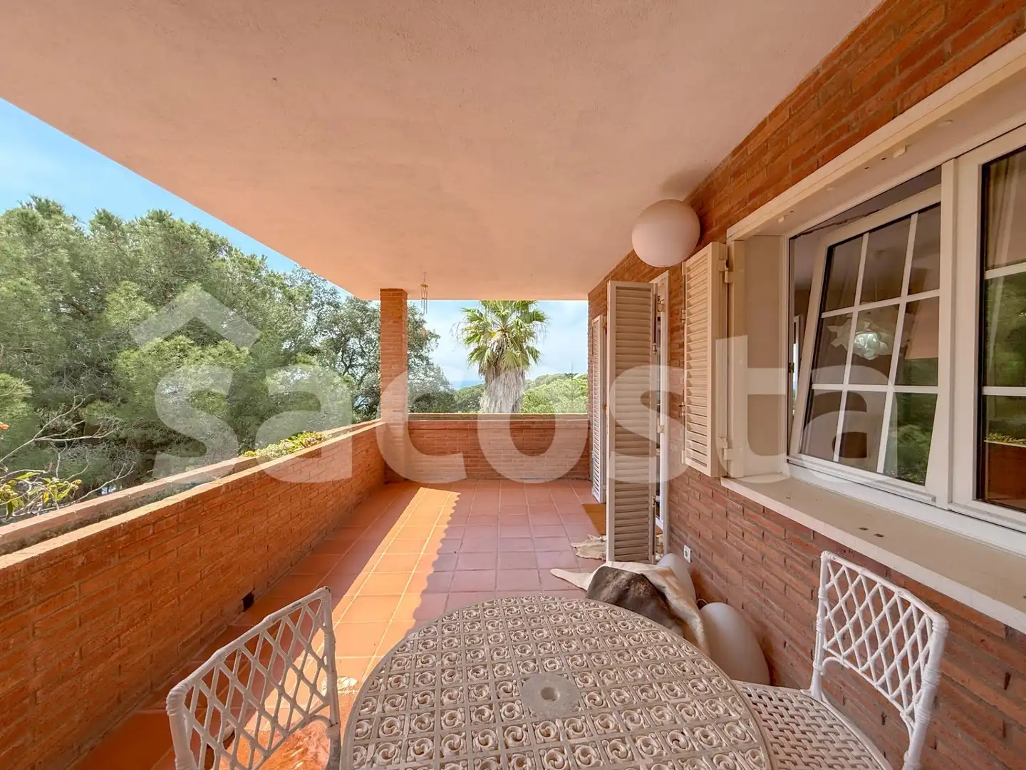 Terrassa de Casa o xalet en venda en Lloret de Mar amb Calefacció, Jardí privat i Parquet