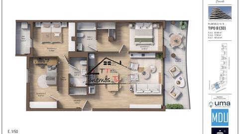 Foto 2 de Piso en venta en Avenida Avinguda del Marquès de Benicarló, Puerto, Benicarló