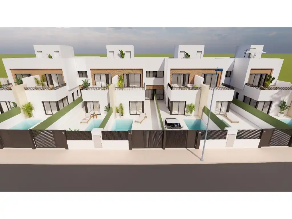 Casa amb piscina en venda a Santiago de la Ribera, imagen 7
