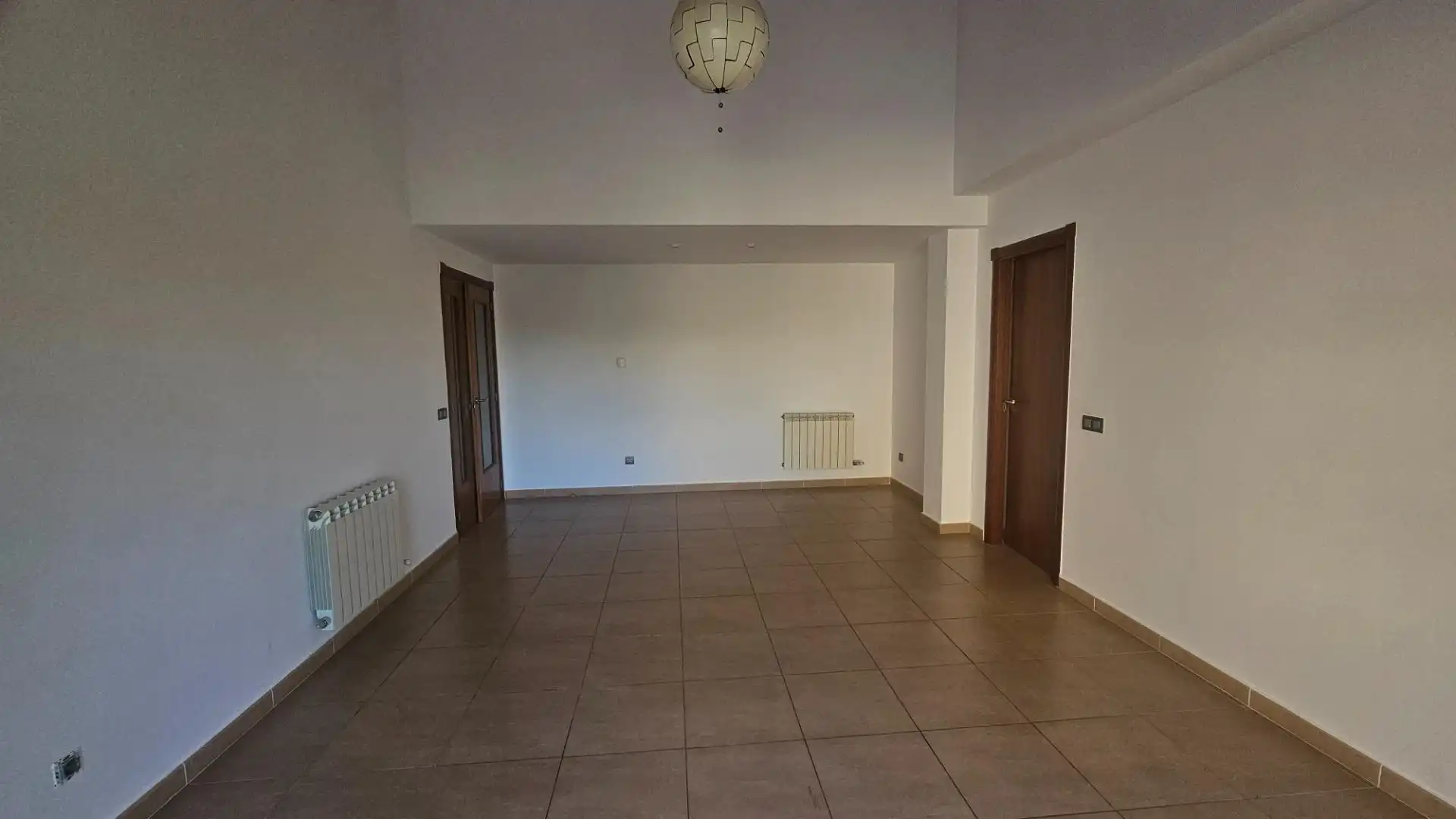 Sala de estar de Apartamento en venta en Santa Cristina d'Aro con Calefacción, Terraza y Amueblado