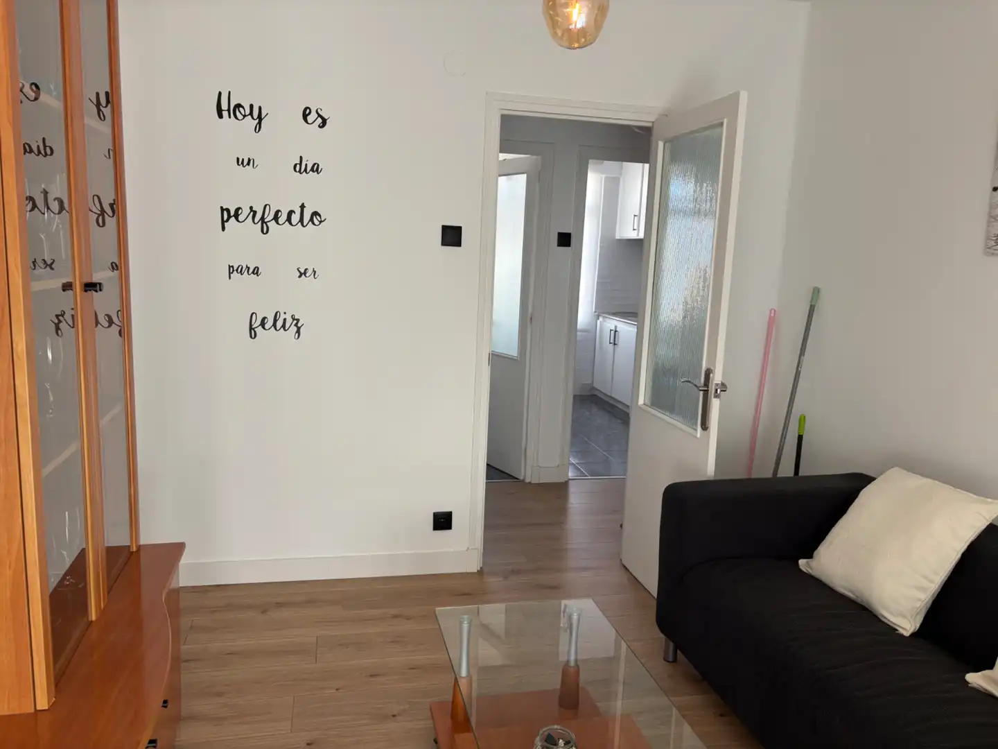 Sala d'estar de Pis de lloguer en Ferrol amb Moblat