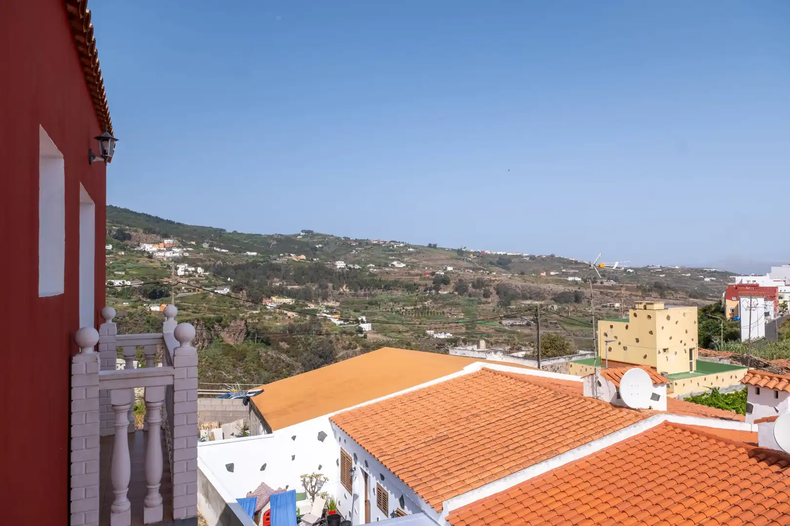 Vista exterior de Casa o chalet en venta en Moya (Las Palmas) con Aire acondicionado, Terraza y Balcón