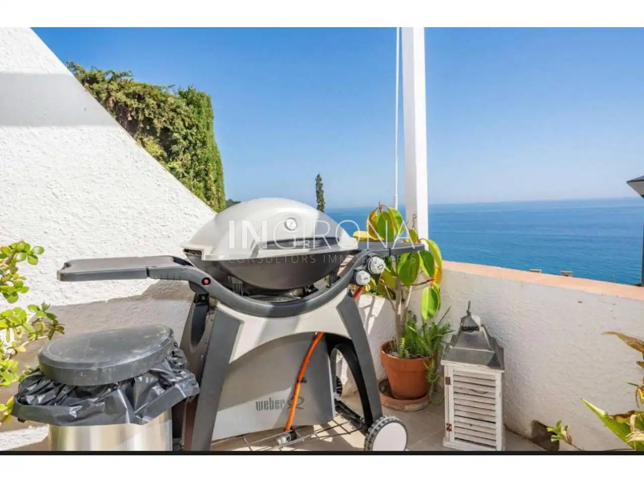 Terrassa de Casa o xalet de lloguer en Lloret de Mar amb Aire condicionat, Jardí privat i Terrassa