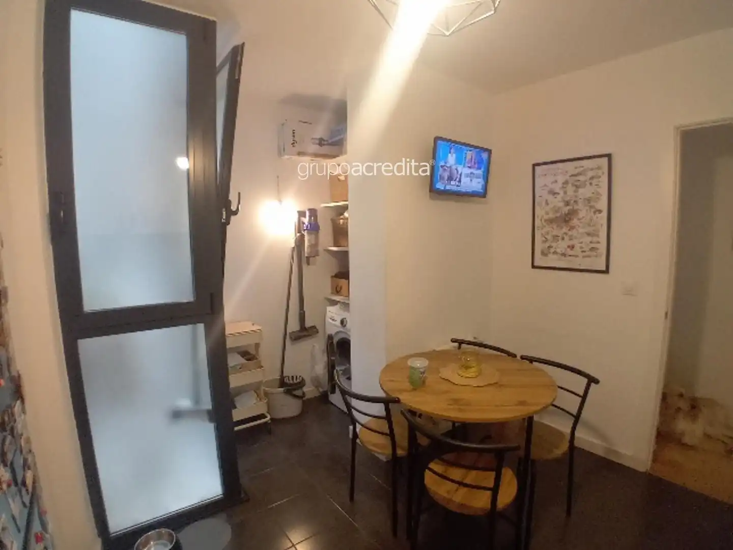 Kitchen of Flat for sale in Ames  with Heating, Parquet flooring and Terrace