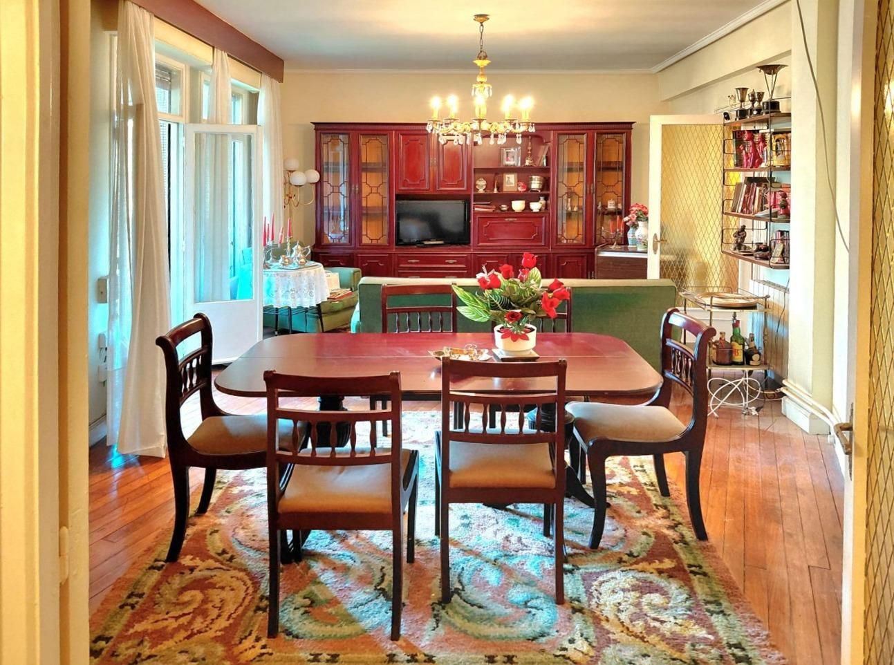 Dining room of Flat for sale in Getxo   with Heating, Terrace and Furnished