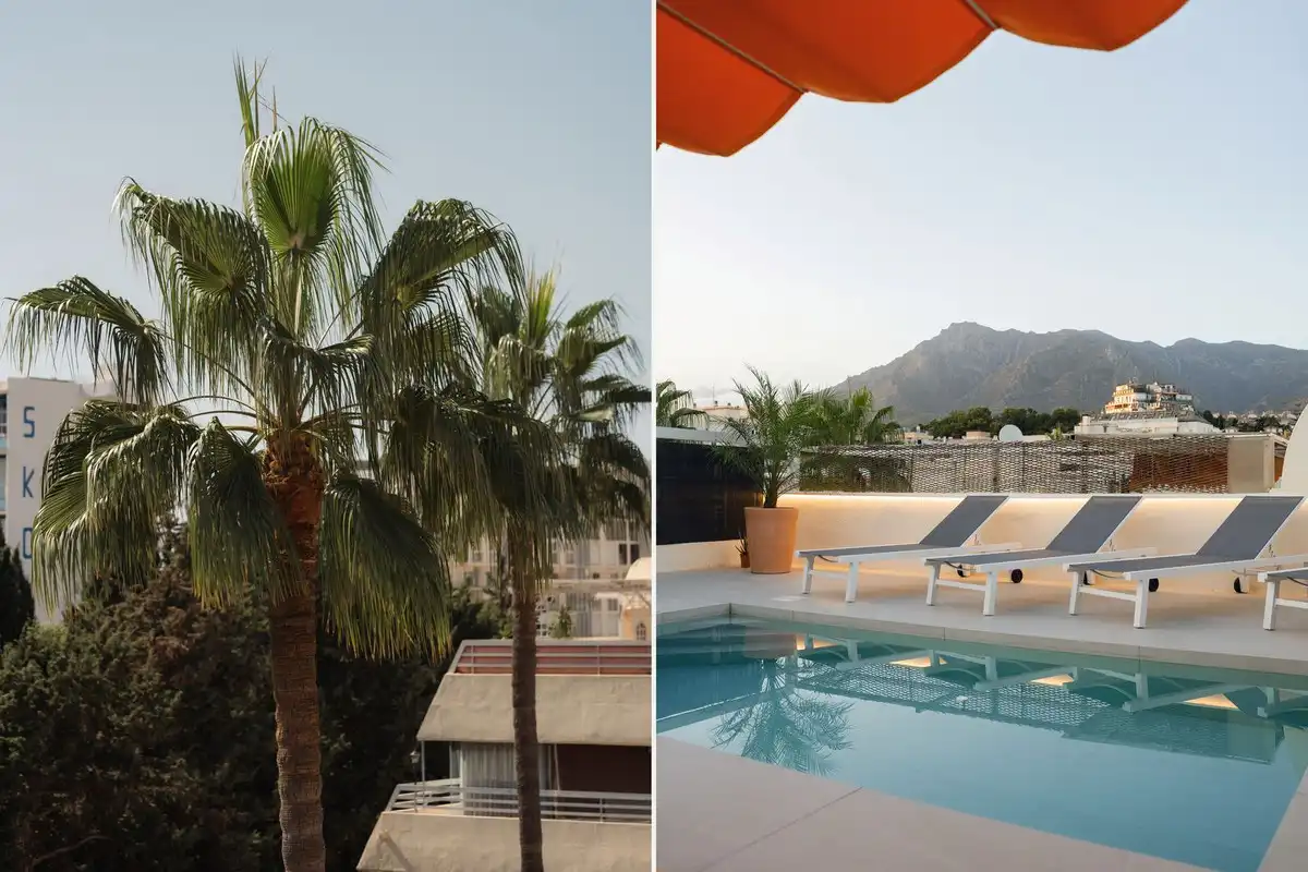 Vista exterior de Ático en venta en Marbella con Terraza y Piscina