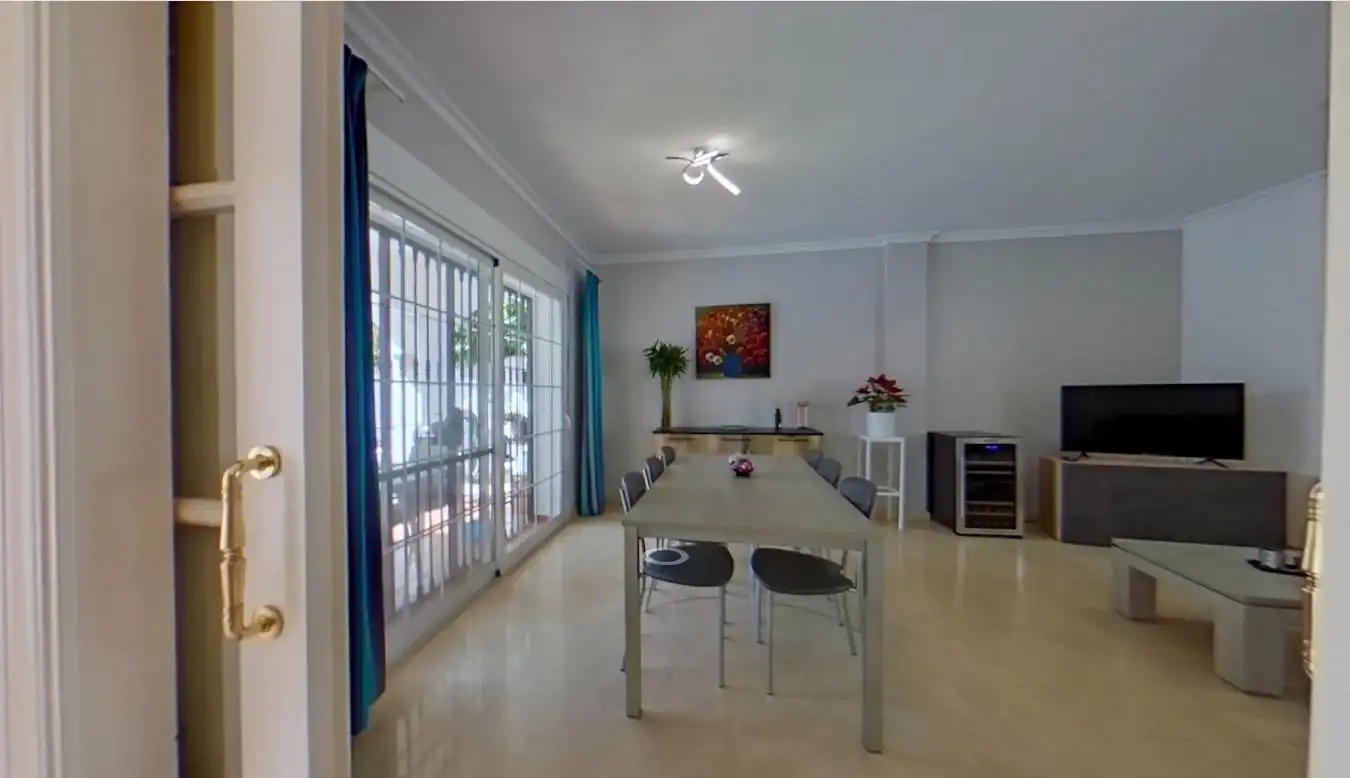 Dining room of Houses for rent in Fuengirola  with Air Conditioner, Private garden and Terrace