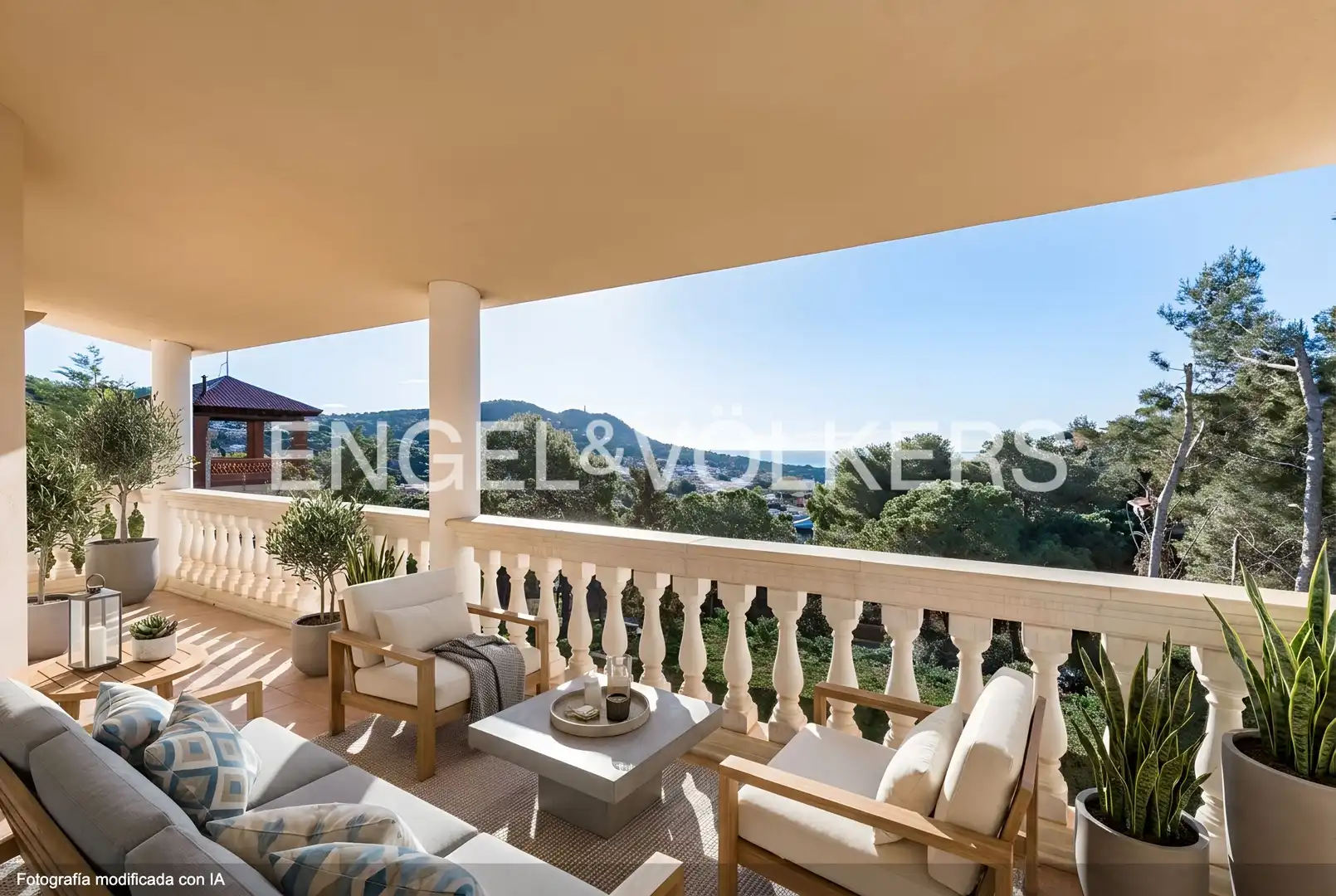 Terrassa de Casa o xalet en venda en Cabrils amb Aire condicionat, Calefacció i Parquet
