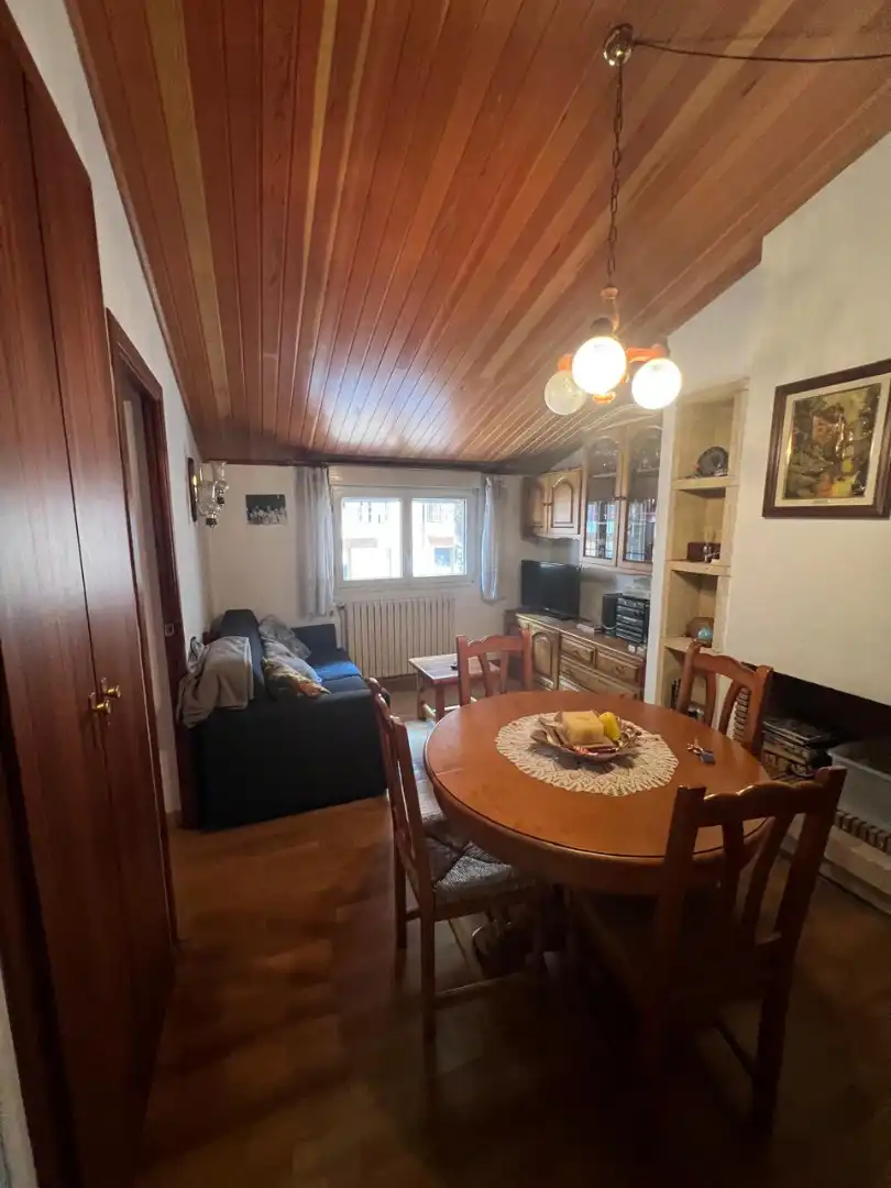 Sala de estar de Ático de alquiler en Encamp con Calefacción, Parquet y Amueblado