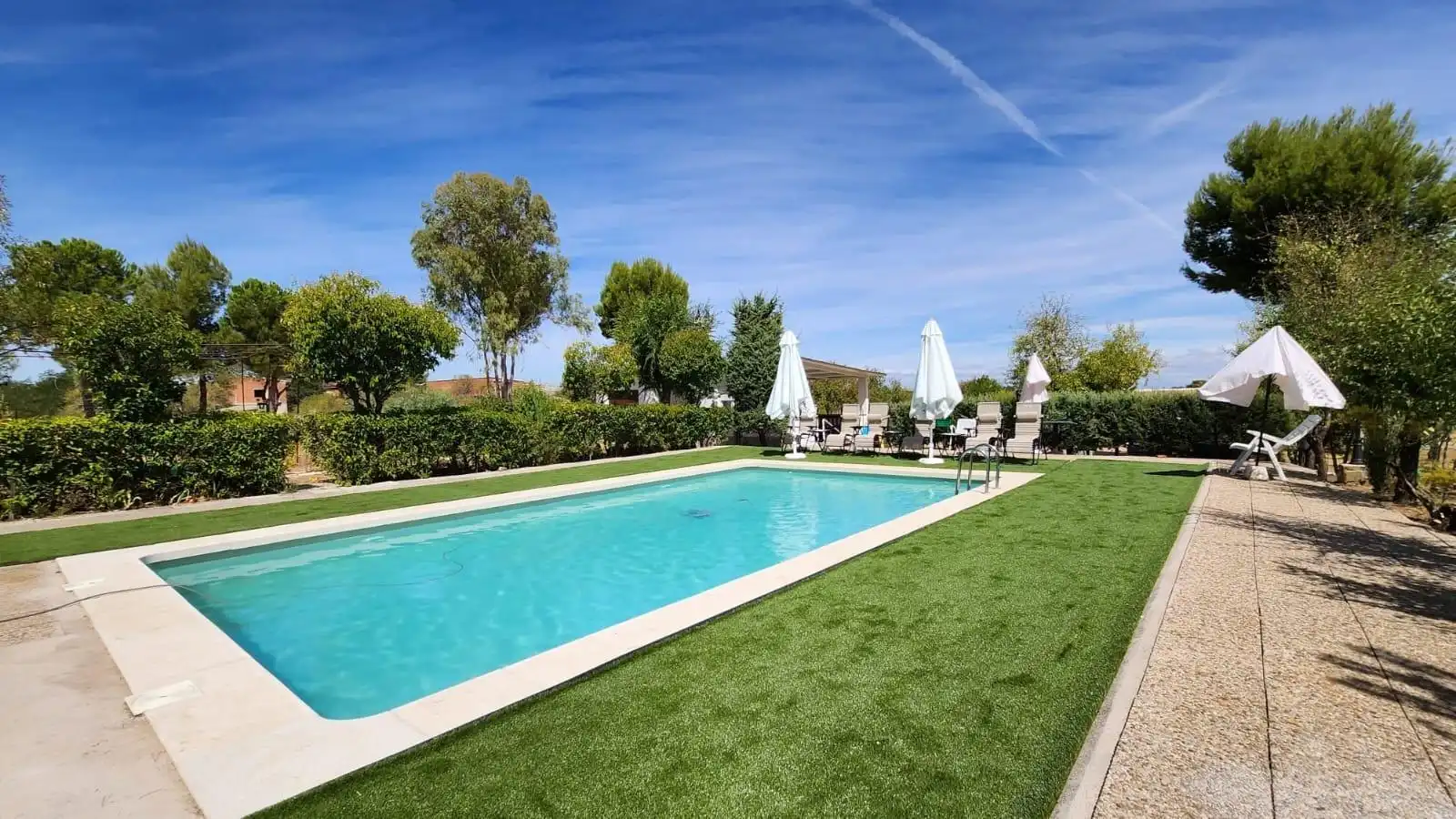 Piscina de Finca rústica en venda en Toledo