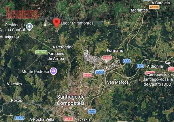 Casa o chalet en venta en Santiago de Compostela 
