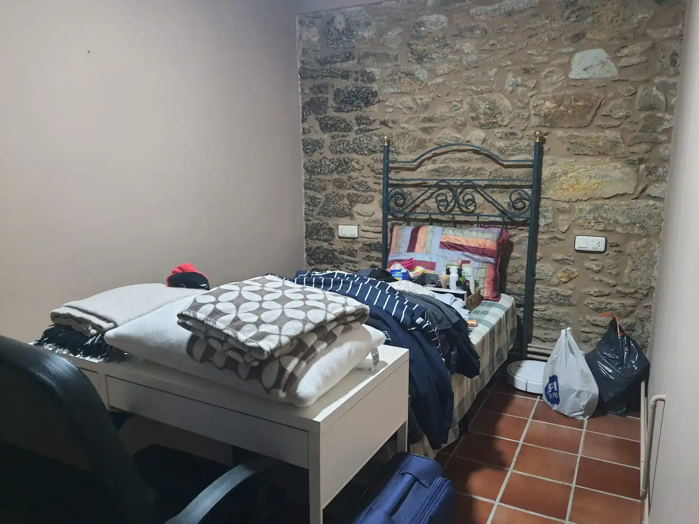 Bedroom of Country homes for sale in Carballo  with Heating, Terrace and Oven