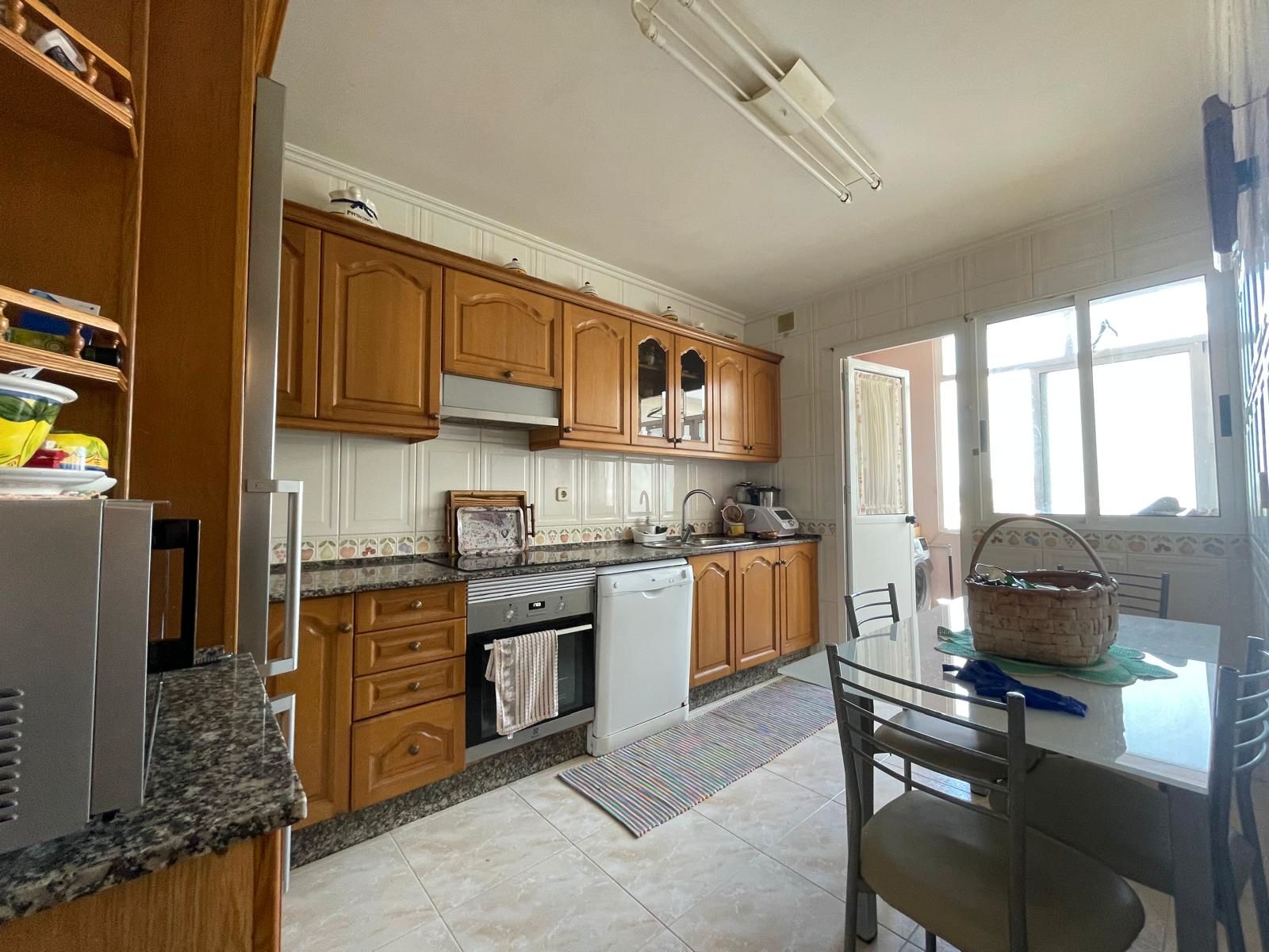 Kitchen of Flat for sale in Ferrol  with Heating, Storage room and Furnished