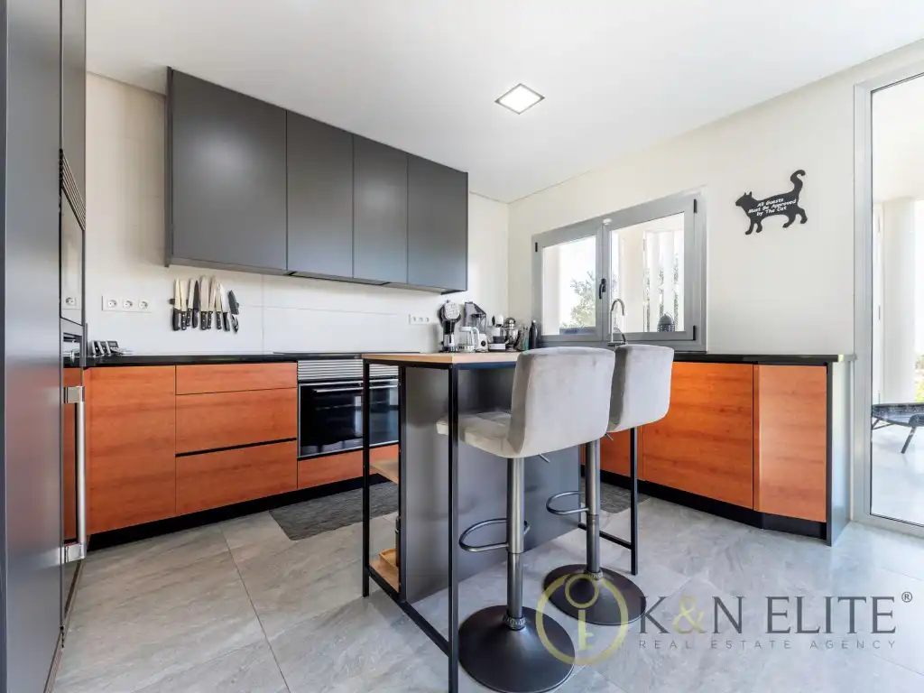 Kitchen of Houses for sale in Petrer  with Air Conditioner, Private garden and Swimming Pool