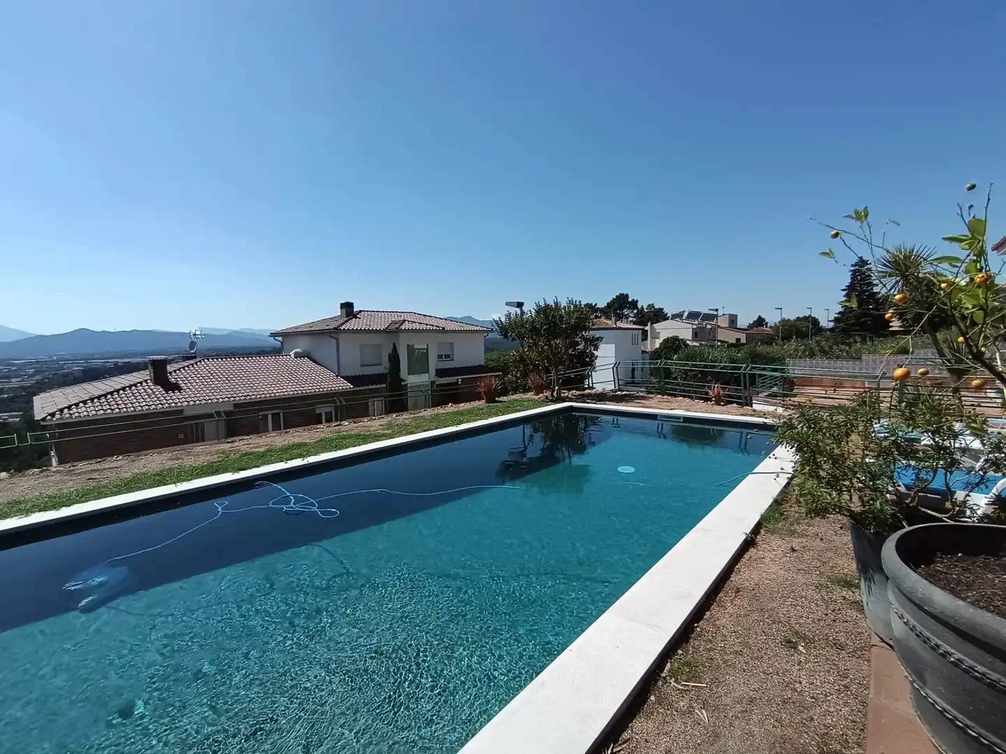 Piscina de Casa o xalet de lloguer en Girona amb Calefacció, Terrassa i Piscina