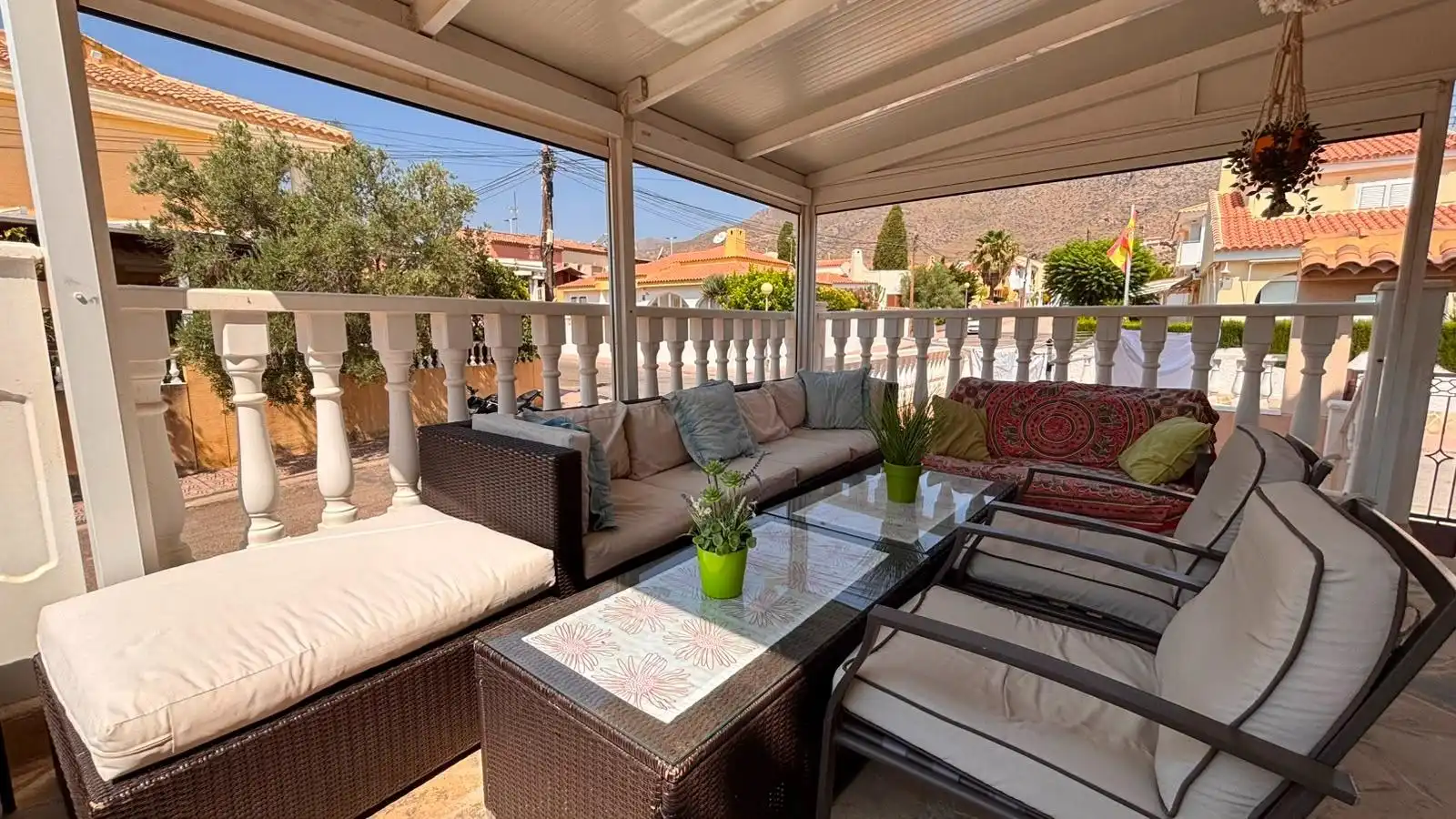 Terrassa de Casa o xalet en venda en Mazarrón amb Aire condicionat, Calefacció i Terrassa