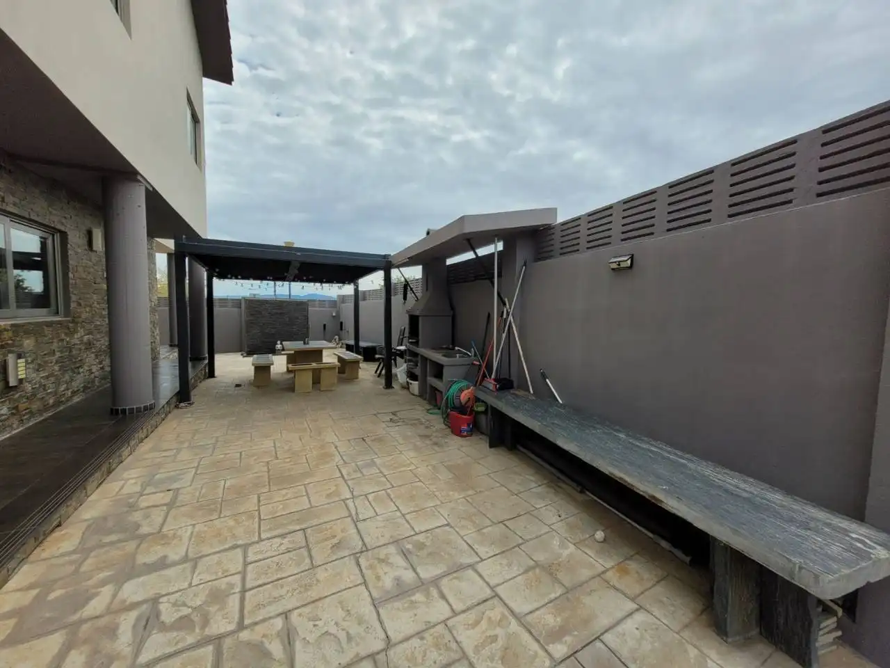 Terrassa de Casa o xalet en venda en Baza amb Aire condicionat, Calefacció i Jardí privat
