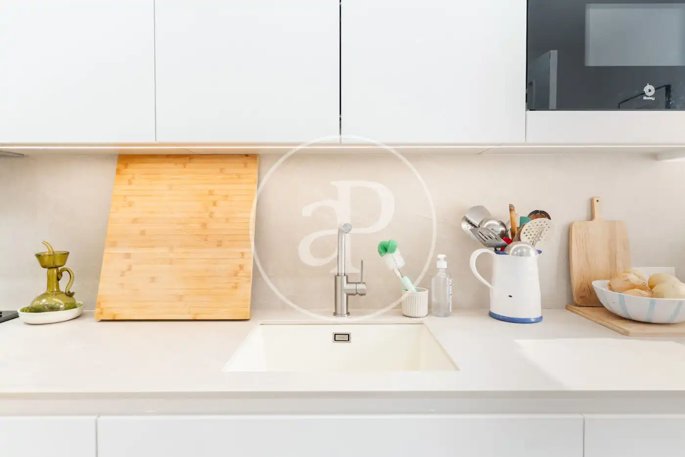 Cocina de Piso de alquiler en  Palma de Mallorca con Aire acondicionado y Calefacción