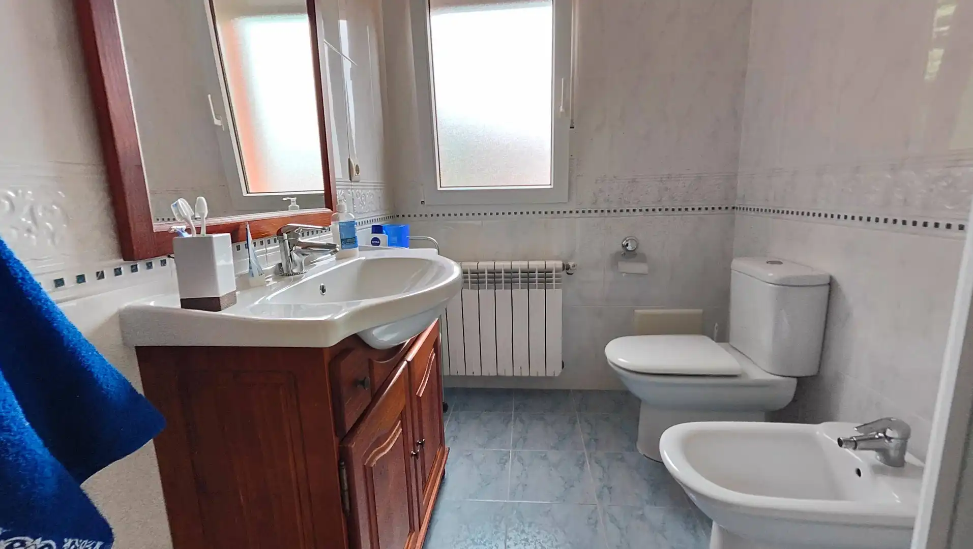 Baño de Casa o chalet en venta en Oroso con Calefacción, Jardín privado y Amueblado