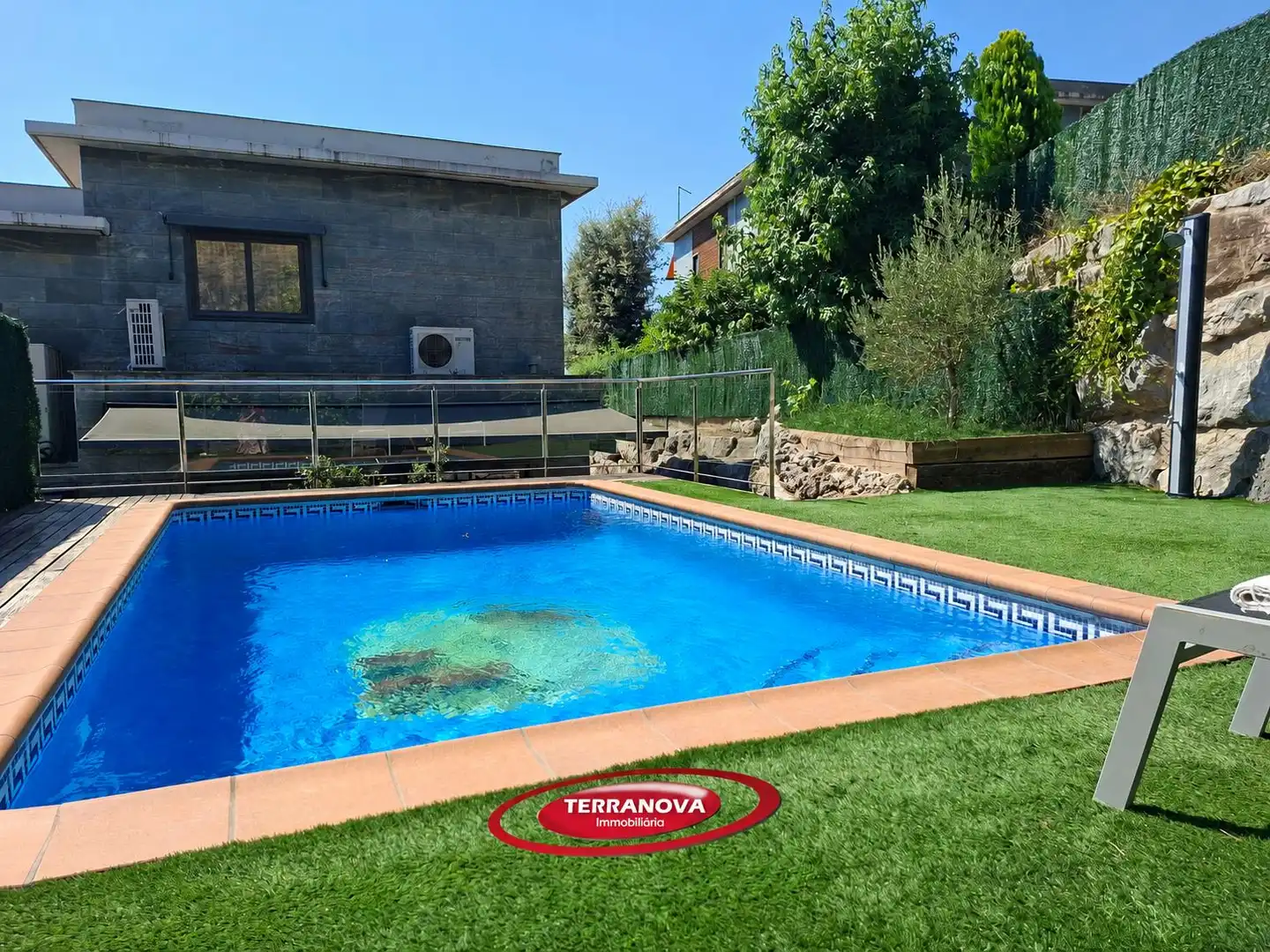 Piscina de Casa o xalet en venda en L'Ametlla del Vallès amb Aire condicionat, Calefacció i Jardí privat