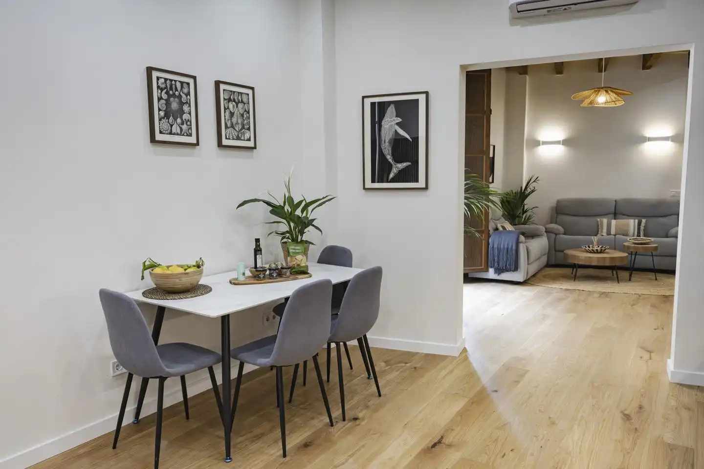 Esszimmer von Maisonette zum Verkauf in  Palma de Mallorca mit Klimaanlage, Terrasse und Möbliert