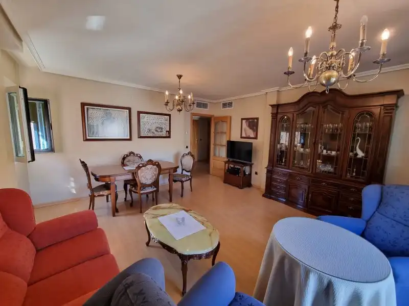 Sala d'estar de Pis en venda en Plasencia amb Aire condicionat, Calefacció i Jardí privat