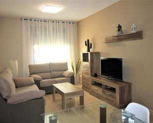 Living room of Flat to rent in  Almería Capital  with Air Conditioner and Furnished