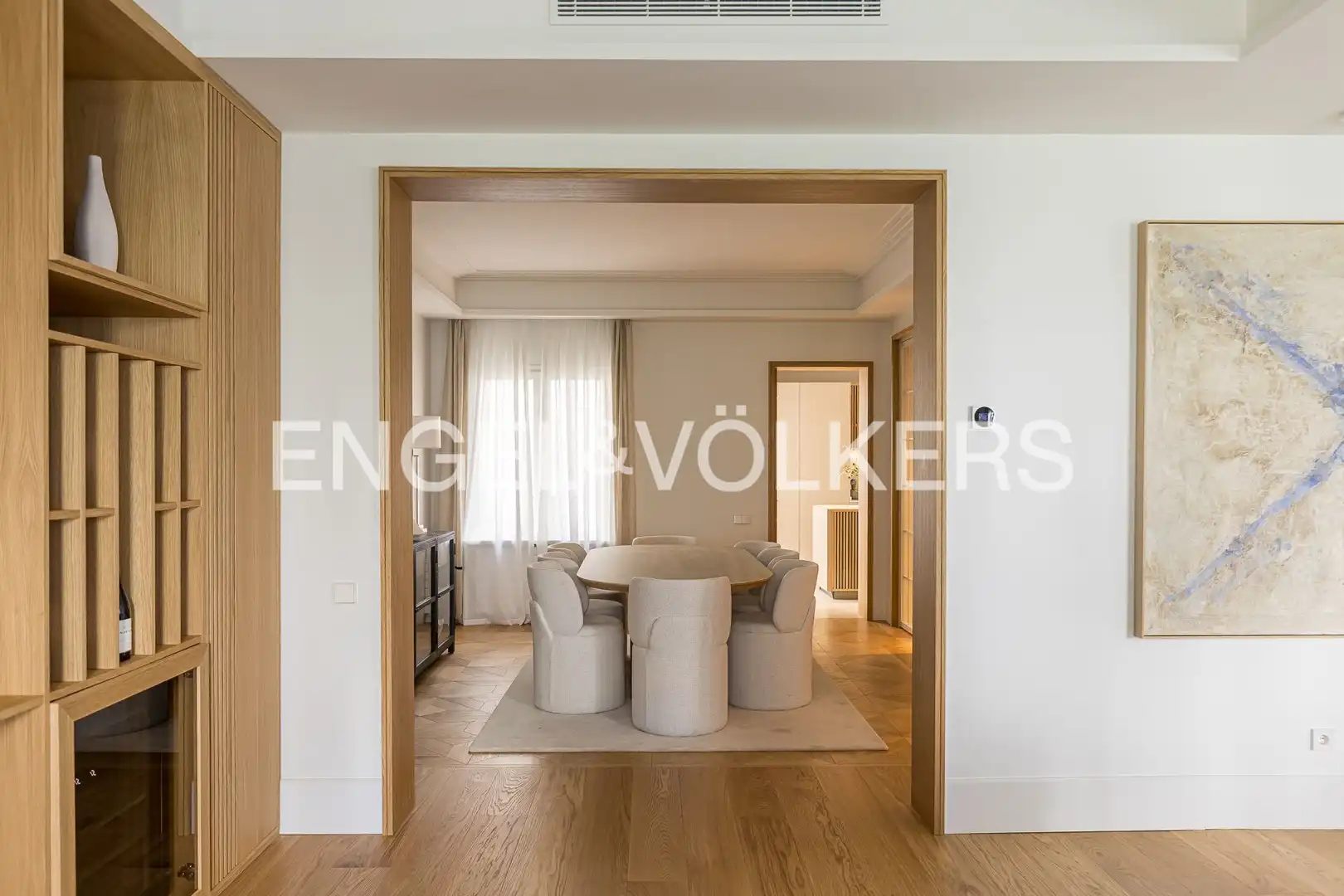 Esszimmer von Wohnung zum Verkauf in Madrid mit Klimaanlage, Heizung und Terrasse