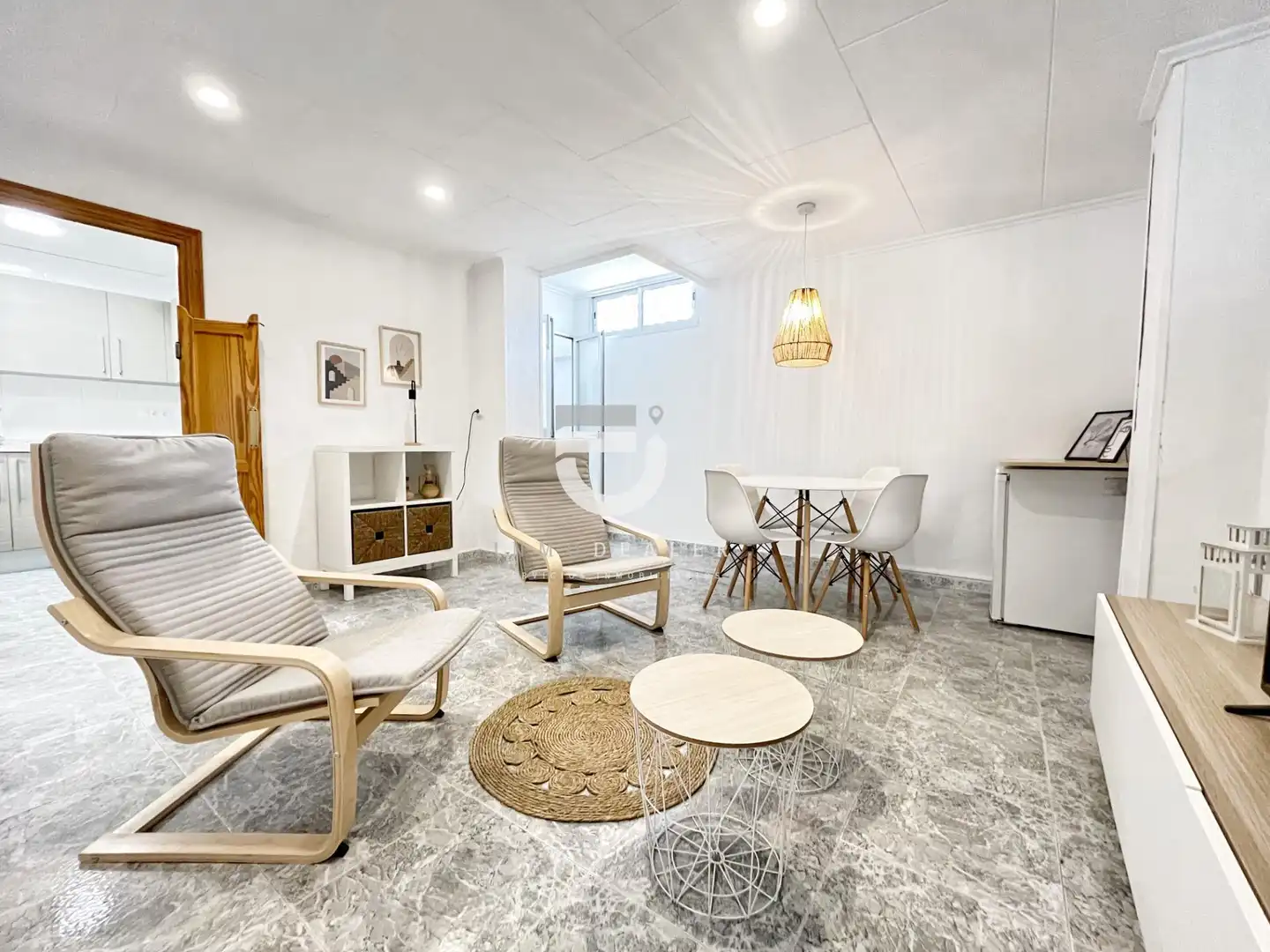 Wohnzimmer von Haus oder Chalet zum Verkauf in Oliva mit Klimaanlage, Heizung und Terrasse