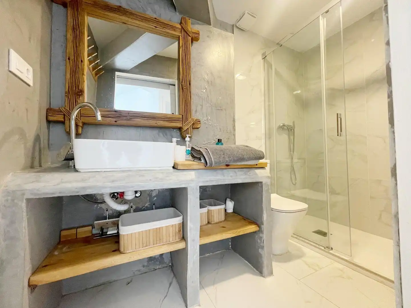 Bathroom of Houses for rent in Dénia  with Air Conditioner, Heating and Private garden