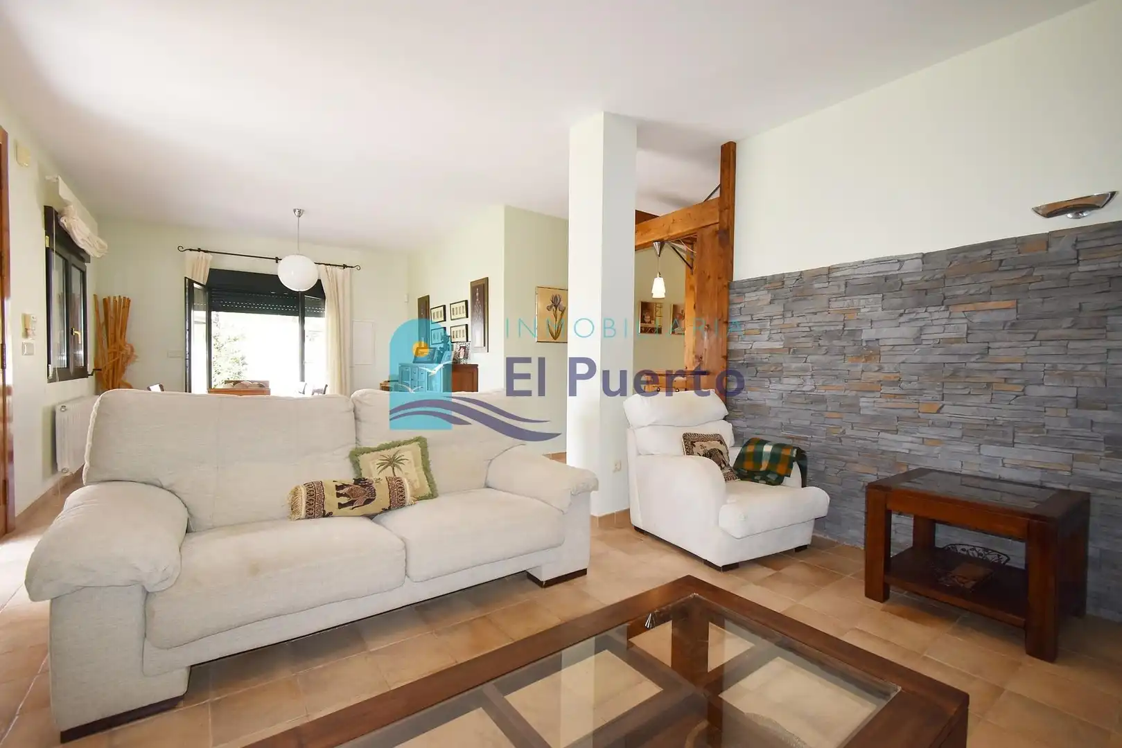 Sala de estar de Casa o chalet en venta en Totana con Aire acondicionado, Jardín privado y Terraza
