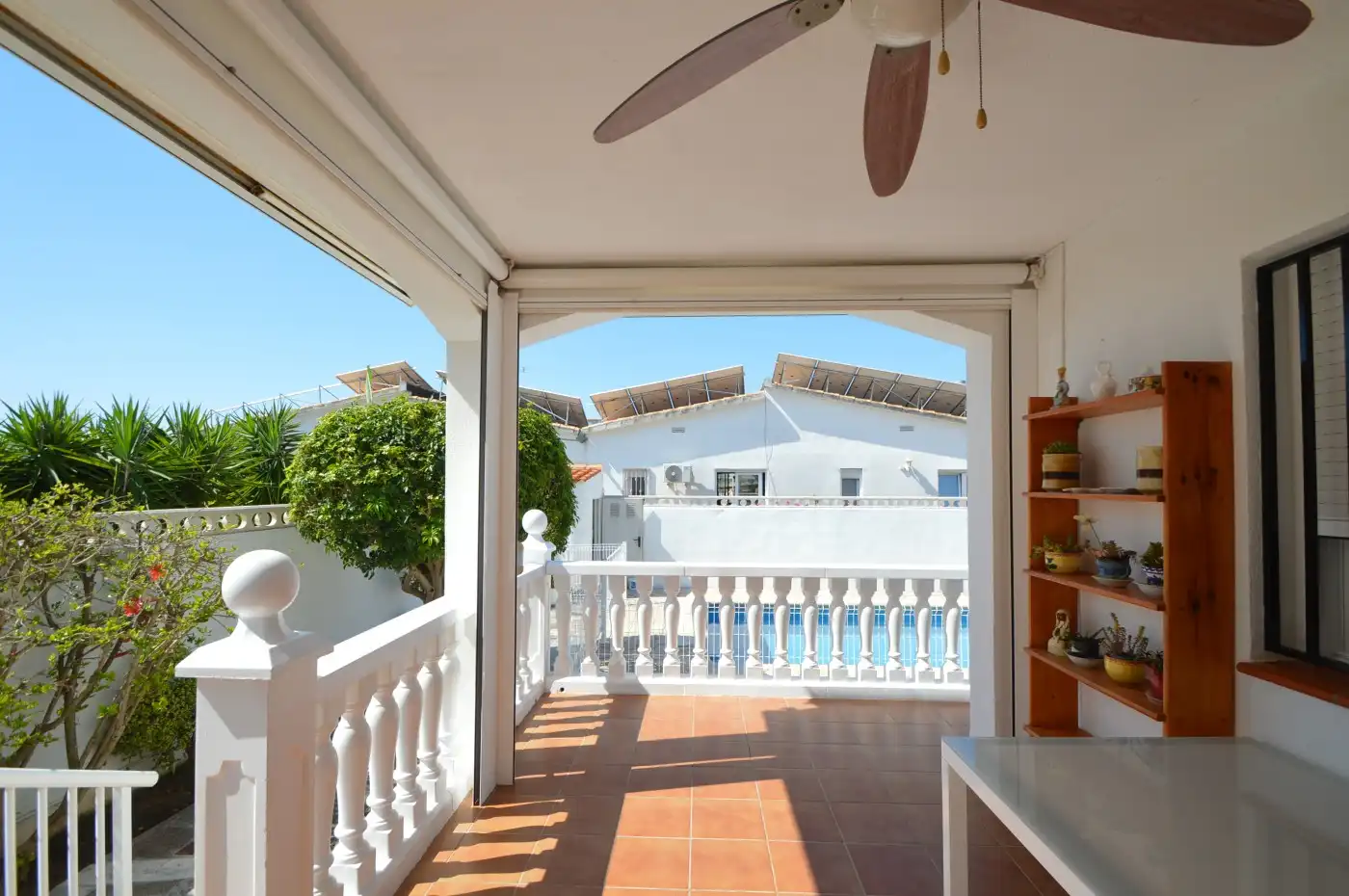 Terrassa de Casa o xalet en venda en Vinaròs amb Jardí privat, Terrassa i Piscina