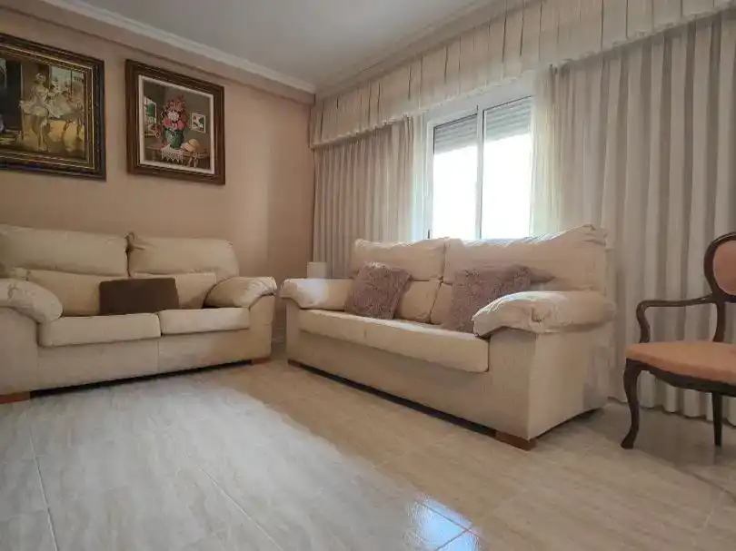 Living room of Flat for sale in Ibi  with Furnished and Balcony
