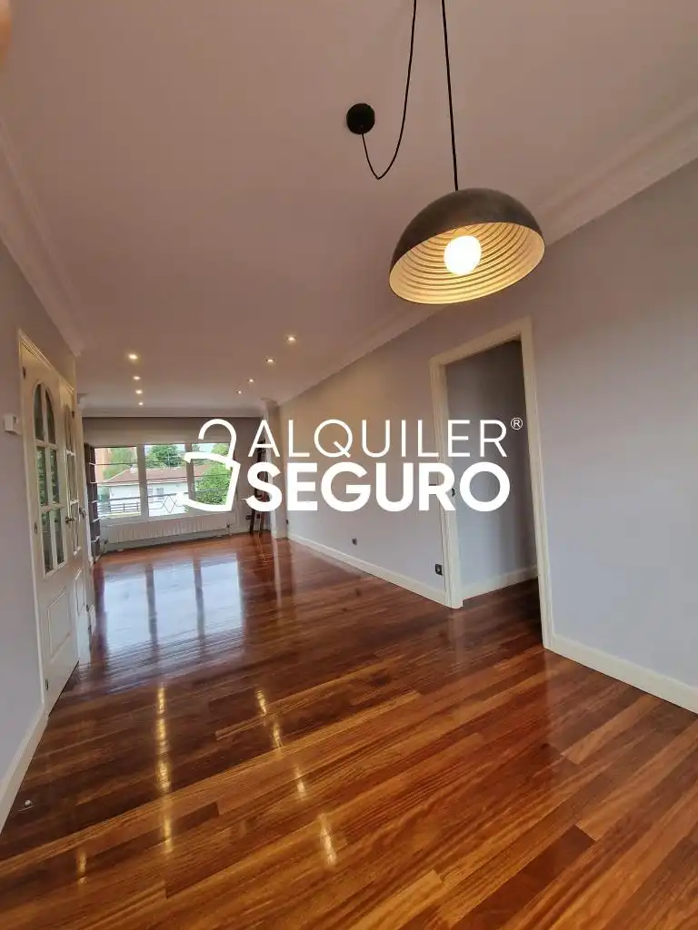 Sala de estar de Piso de alquiler en Getxo  con Calefacción, Terraza y Trastero