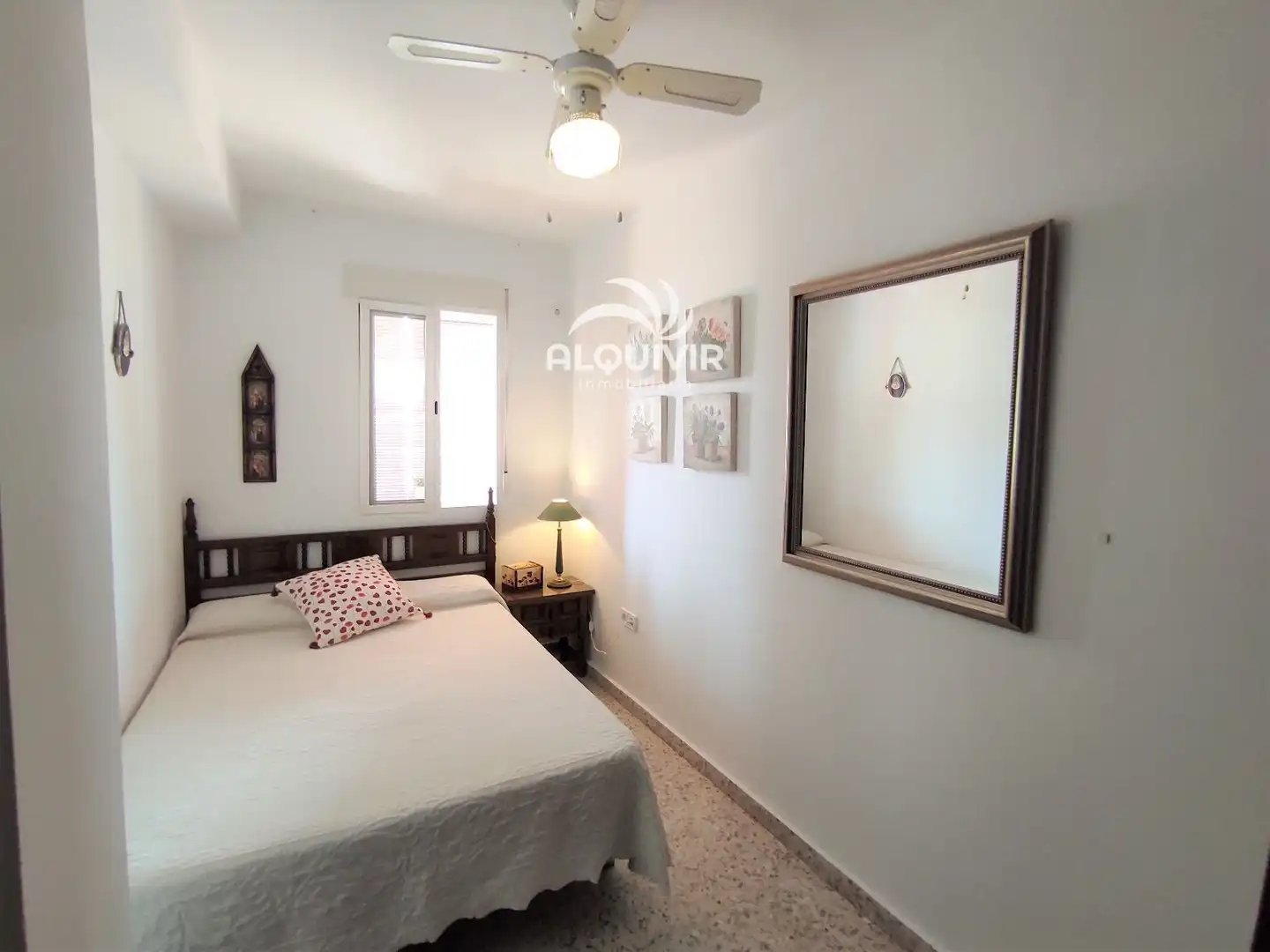 Bedroom of Flat for rent in Almonte  with Air Conditioner, Terrace and Furnished