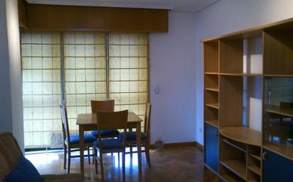 Dining room of Apartment to rent in A Coruña Capital   with Heating, Private garden and Parquet flooring