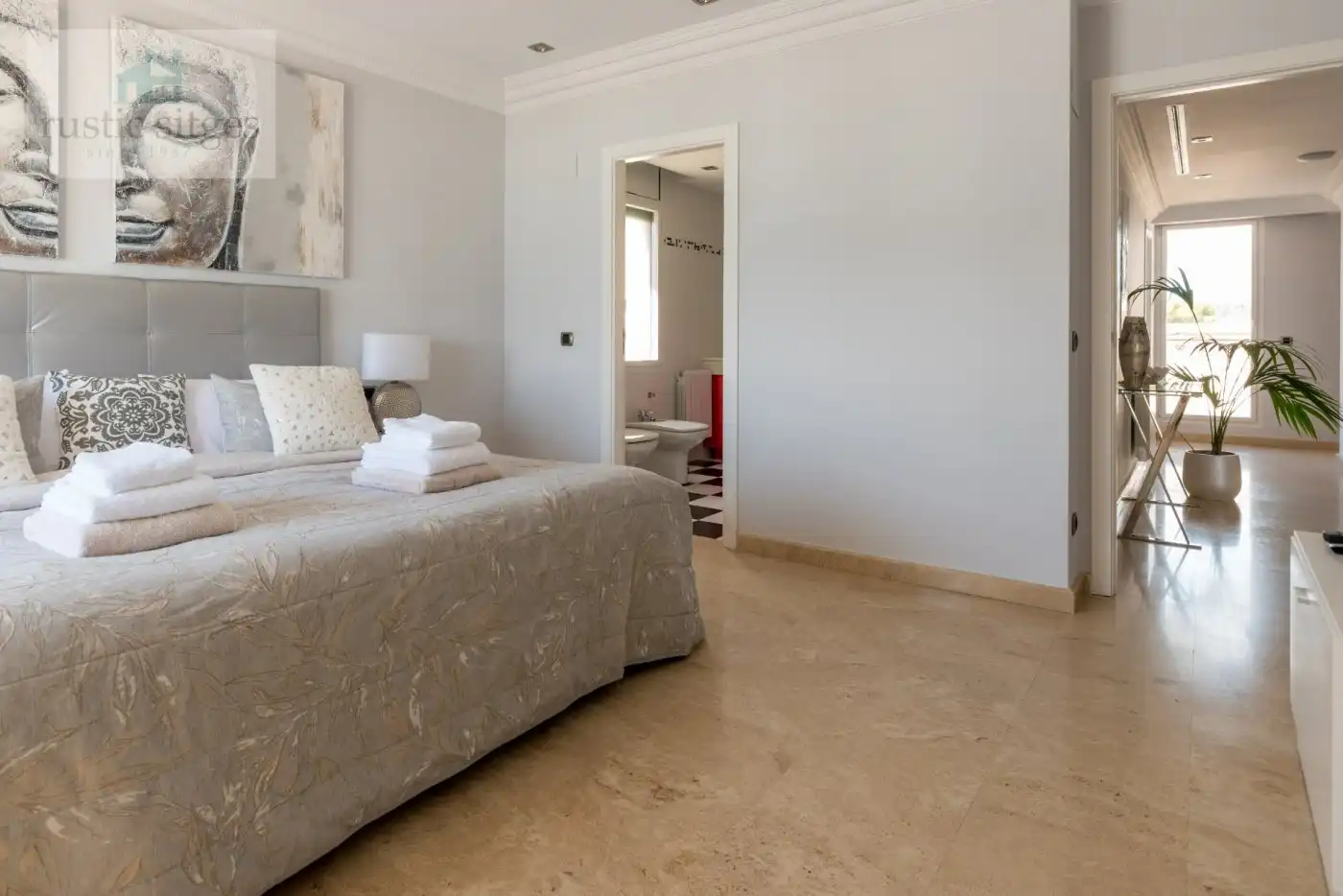 Dormitori de Casa o xalet en venda en Sitges amb Aire condicionat, Calefacció i Jardí privat