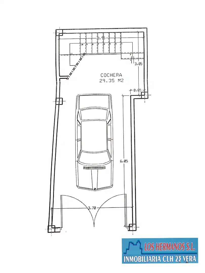 Parkplatz von Residential zum Verkauf in Lubrín