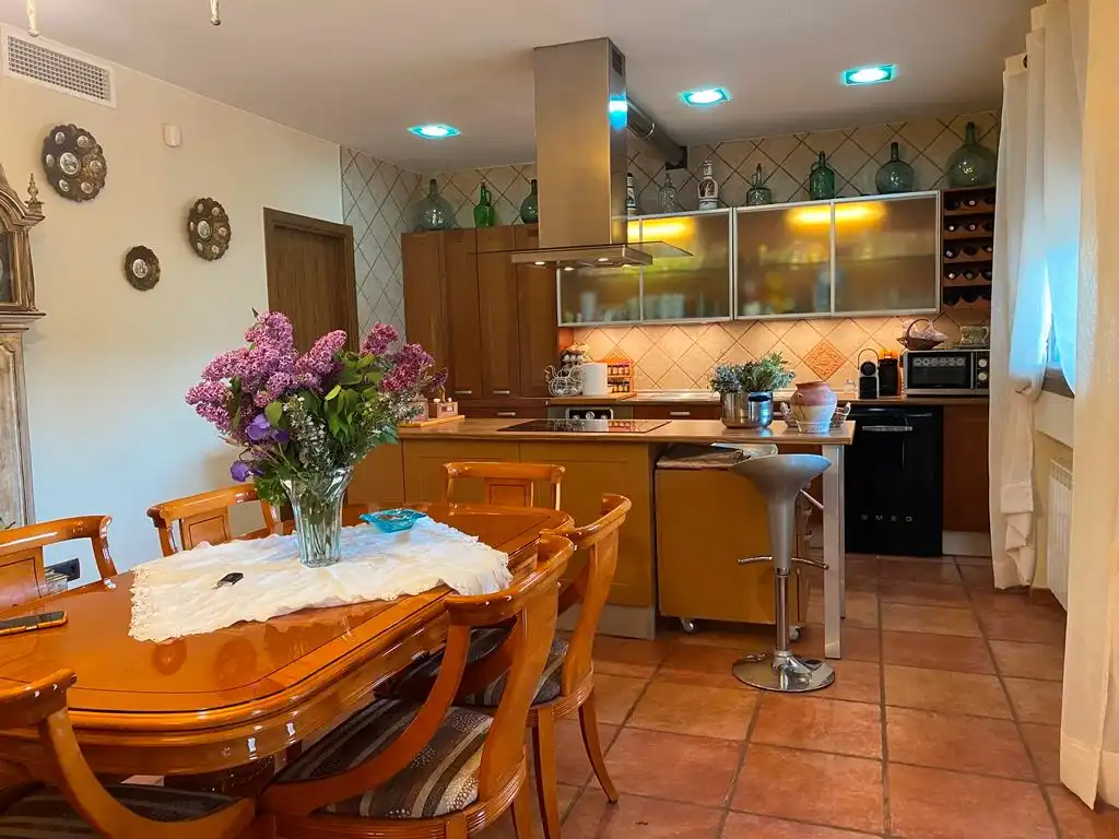 Cuina de Casa o xalet en venda en Valjunquera amb Aire condicionat, Jardí privat i Terrassa